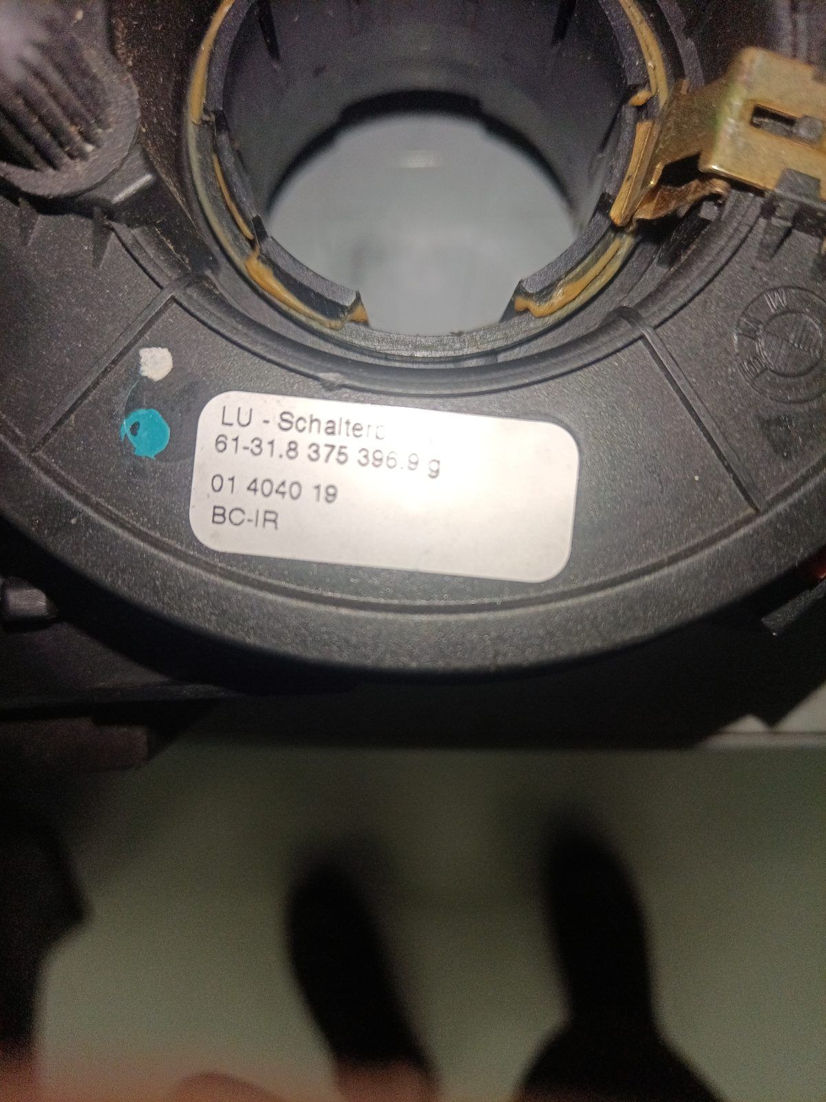 BMW Schleifring Wickelfeder 61318375396 BC-IR