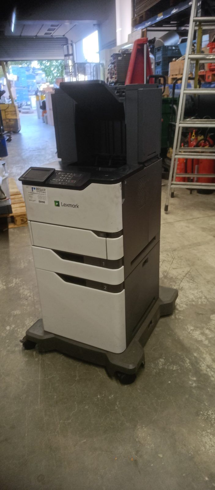 Lexmark MX812dme Profi Multifunktions-Laserdrucker – 4-Fach Mailbox – 66 S./Min.