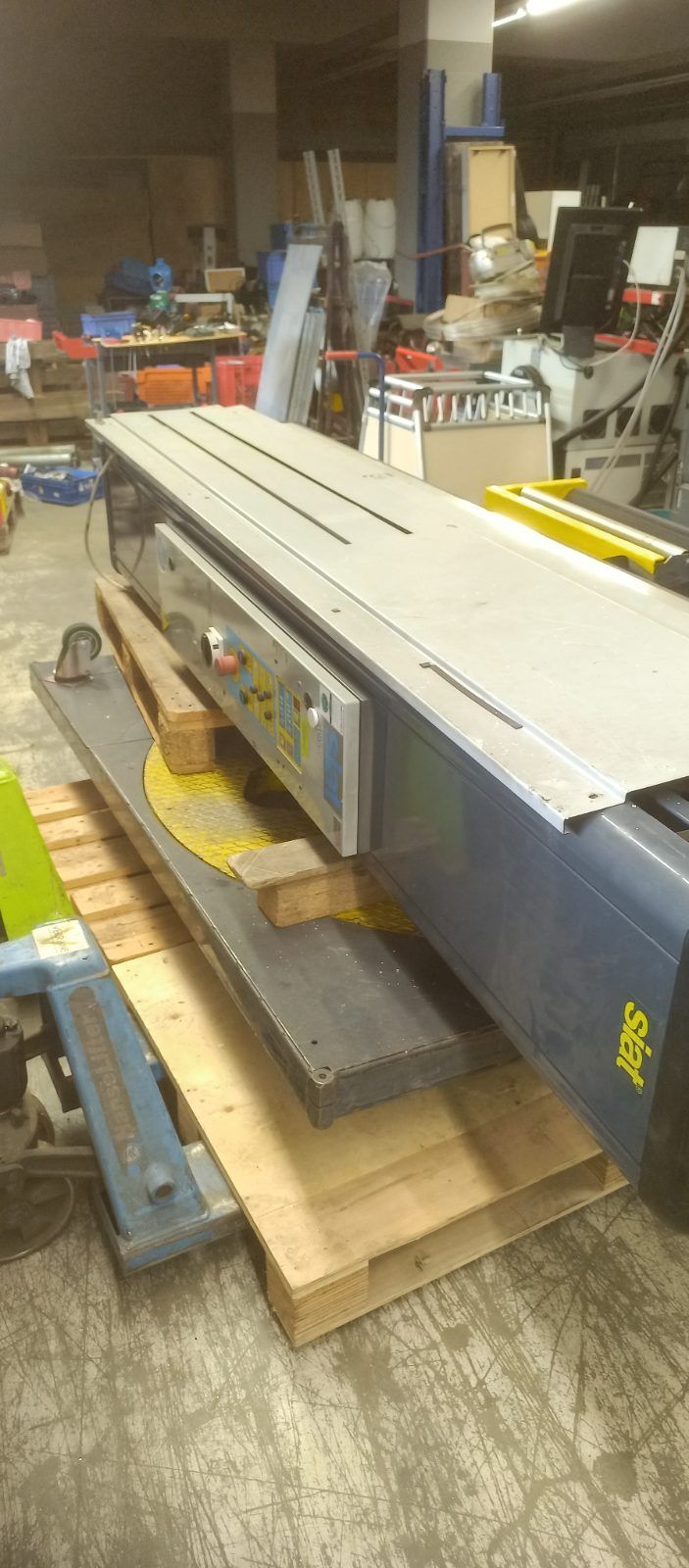 SIAT HSD 312-S Palettenwickler / Stretchwickelmaschine – 1.200 kg – Drehteller